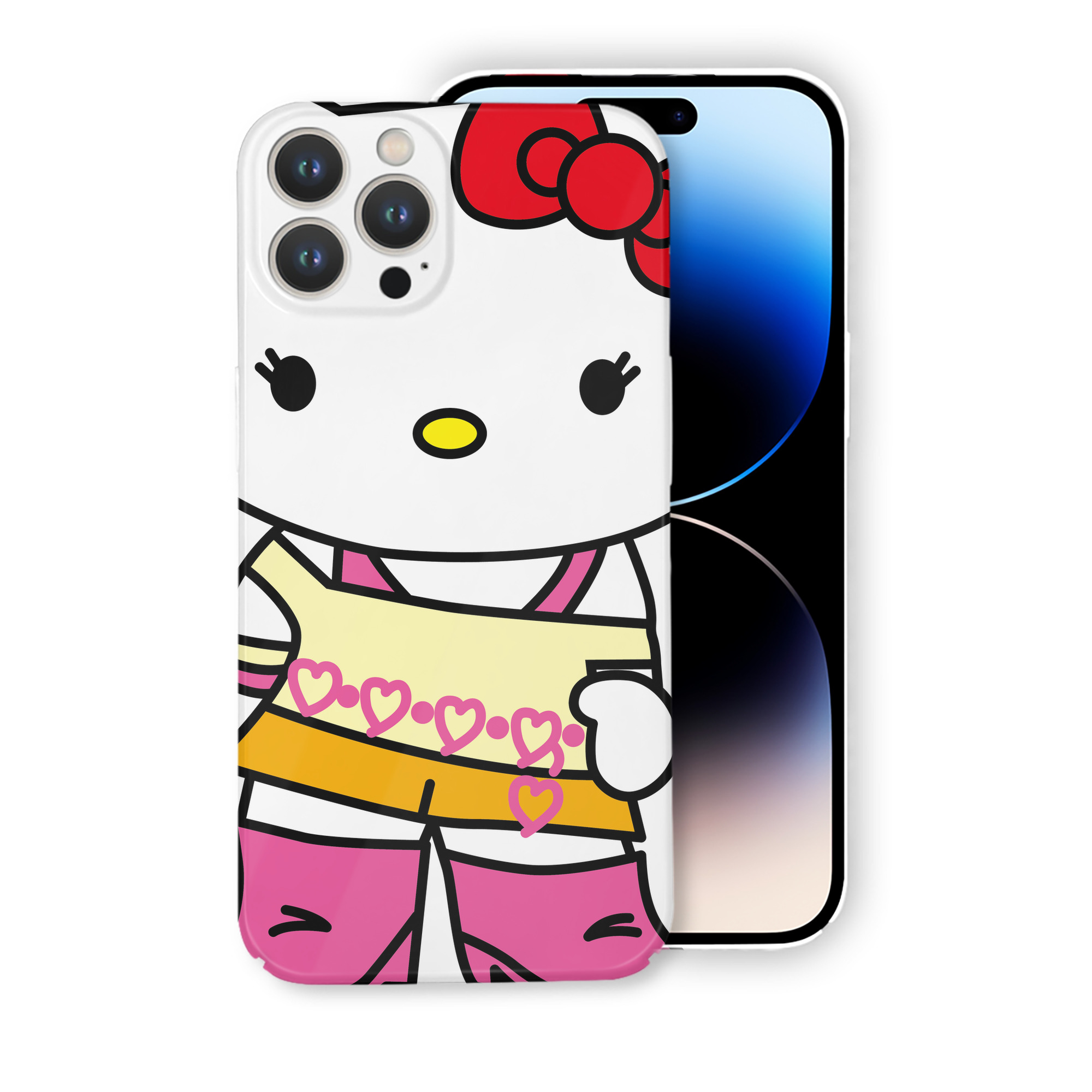 （画像用） Hello Kitty ハローキティ 【iPhone 14シリーズ対応】ハードケース